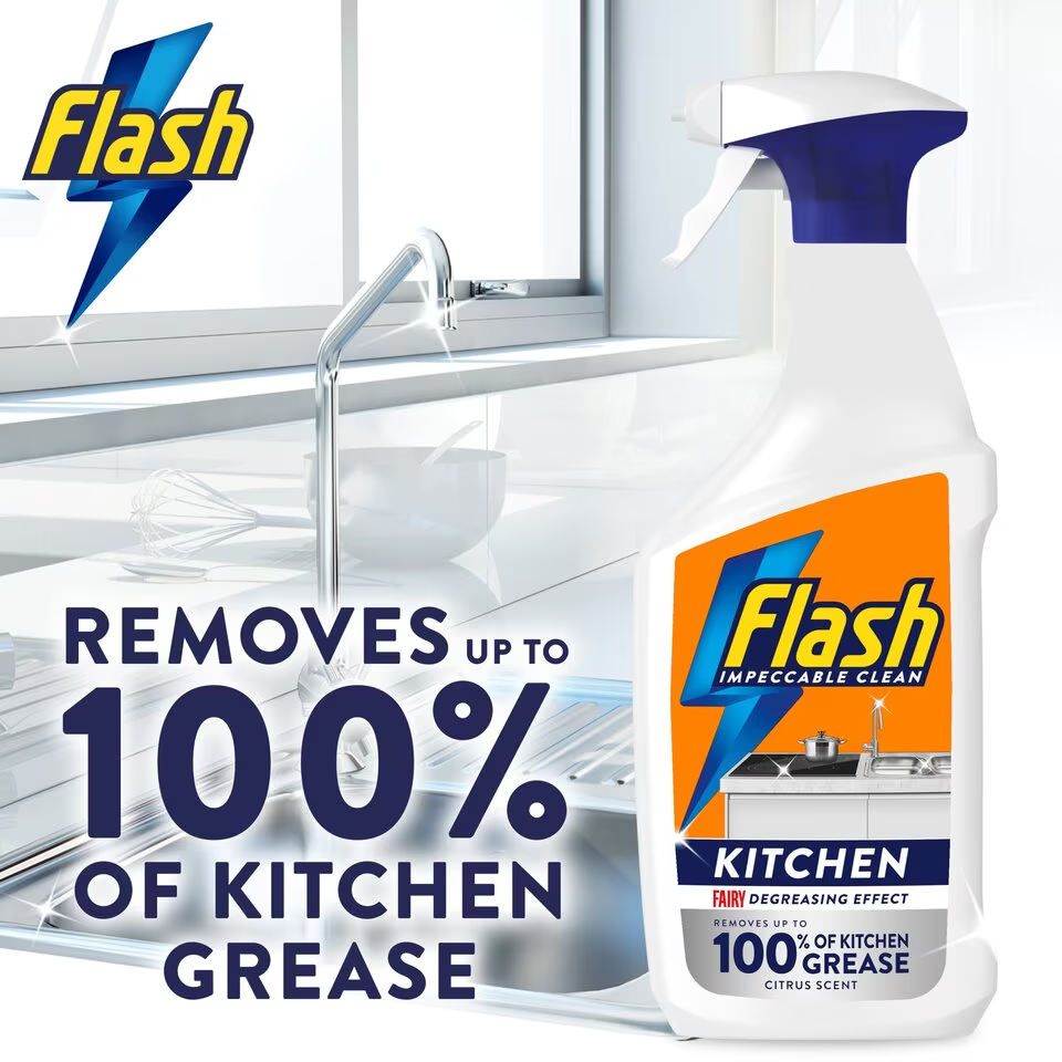 Flash Kitchen Cleaning Spray Citrus (800 ml)