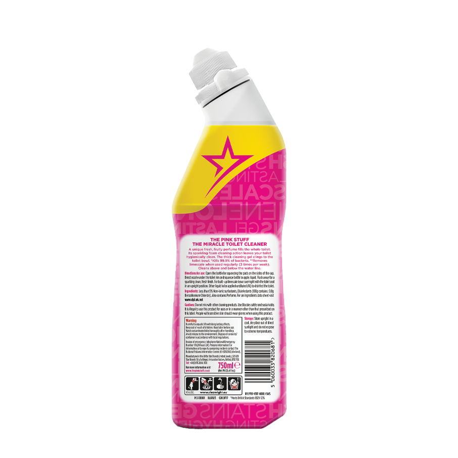 The Pink Stuff Toilet Cleaner Gel (750 ml)