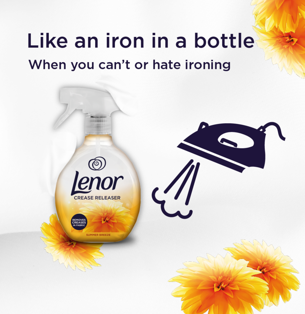 Lenor Crease Releaser Summer Breeze (500 ml) – Cleaning Stuff EU