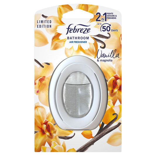 Febreze Bathroom Air Freshener Vanilla & Magnolia (7.5 ml)